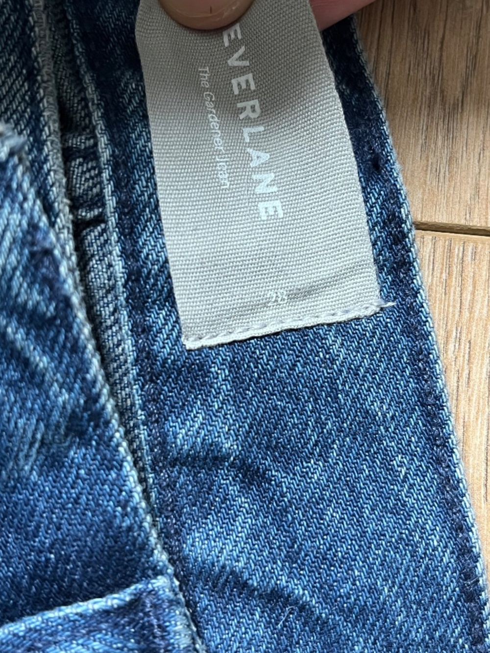 Everlane Way-High Gardener Cropped Jeans Size 28 - Picture 4 of 7